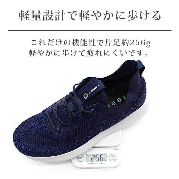 スニーカー メンズ 靴 黒 ブラック ネイビー 赤 レッド 軽量 軽い