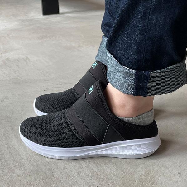 スニーカー レディース 靴 スリッポン サンダル シューズ 黒 ブラック 厚底 軽量 軽い 履きやすい 歩きやすい オフィス 仕事履き メッシュ Fc Crow Flh53 Hls2741 シューズベース Yahoo Japan店 通販 Yahoo ショッピング