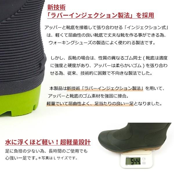 長靴 レインブーツ メンズ 阪神素地 紳士ラバーブーツ Hm9037 シューズベース 通販 Paypayモール