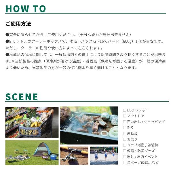 LOGOS ロゴス 保冷剤 氷点下パックGT-16℃・ハード600g 81660612 アウトドア用品 | LOGOS | 02