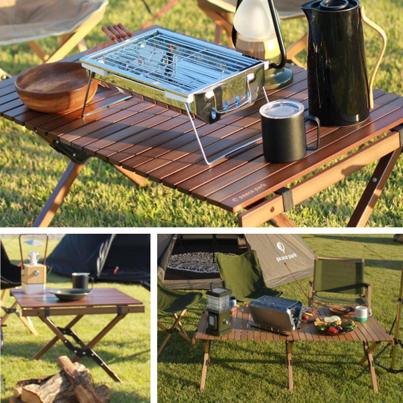 ピースパーク peace park テーブル FOLDING WOOD TABLE MEDIUM