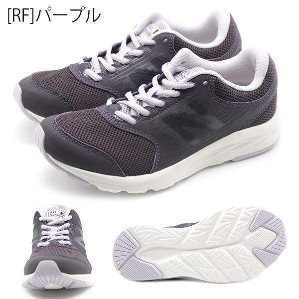 ニューバランス スニーカー レディース 靴 黒 ブラック ネイビー 軽量 軽い　快適 シンプル new balance W411｜shoesbase｜13