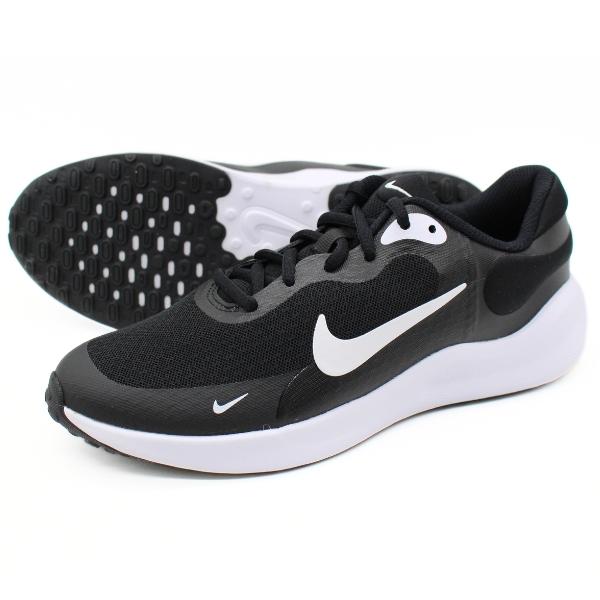 NIKE ナイキ スニーカー レディース 靴 黒 ブラック 白ソール