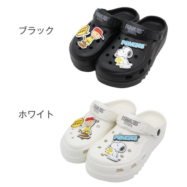 PEANUTS スヌーピー サンダル レディース 靴 クロッグサンダル