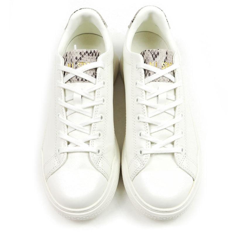 ALL STAR CONVERSE コンバース 白スニーカー COUPE COURBE POINTPYTHON