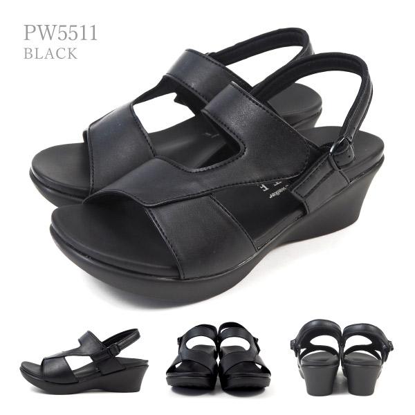 ピュアウォーカー ボーテ pure walker BEAUTE サンダル PW5511/PW5512 レディース｜shoesbase｜06