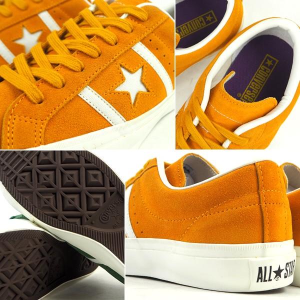 コンバース　STAR&BARS SUEDE TEAMCOLORS マスタード STAR＆BARS スターアンドバースチームカラーズ STAR&BARS SUEDE