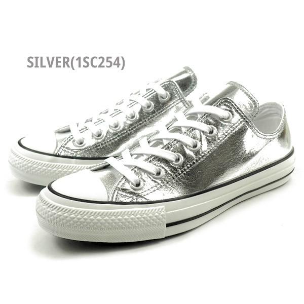 ALL STAR コンバース CONVERSE スニーカー 100 SHINYMETALLIC OX