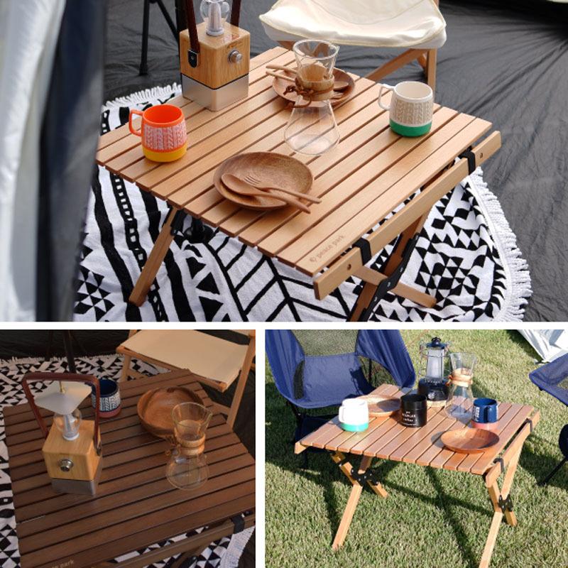 ピースパーク peace park アウトドア フォールディングウッドテーブル スモール  PP0220NA ピースパーク peace park テーブル FOLDING WOOD TABLE SMALL