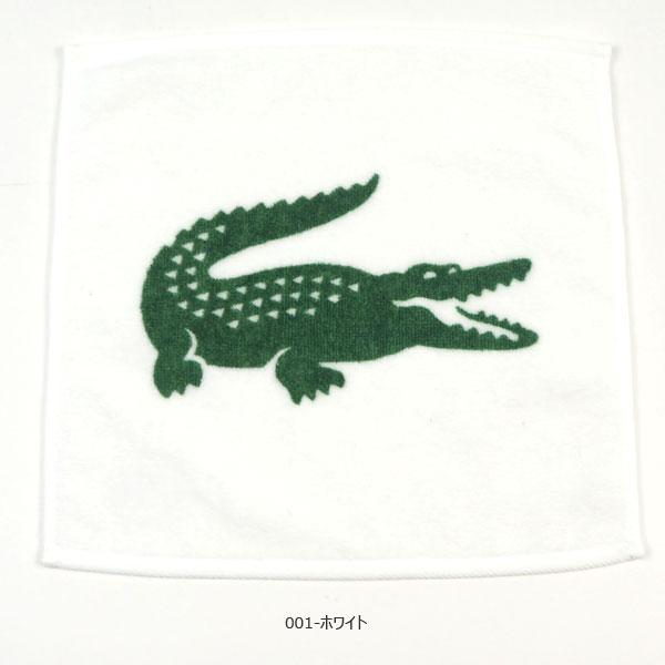 ラコステ LACOSTE ハンカチ 抗菌防臭加工 ワニプリント タオルハンカチ UTAV063 メンズ レディース｜shoesbase｜05