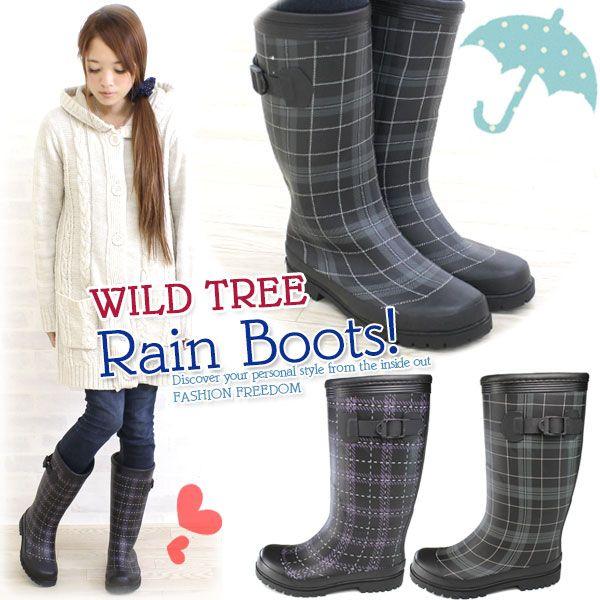 WILDTREE AK247 レディース レインブーツ : シューズベース Yahoo! JAPAN店 - 通販 - Yahoo!ショッピング