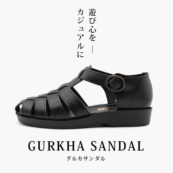クレマン グルカサンダル ブラック42 クレマン グルカサンダル