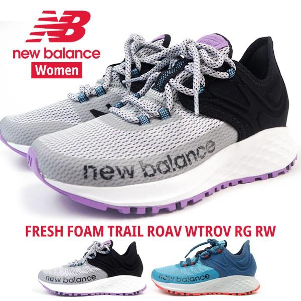 ニューバランス newbalance スニーカー FRESH FOAM TRAIL ROAV フレッシュフォームトレイルローヴ WTROV RG RW レディース｜shoesbase