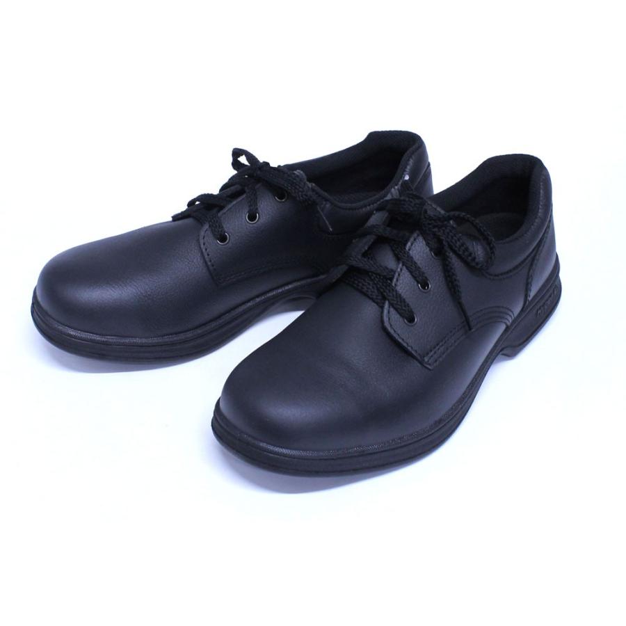 安全靴 ハイパーV 9000 鉄先芯 滑らない靴 スニーカー メンズ 黒 紐靴