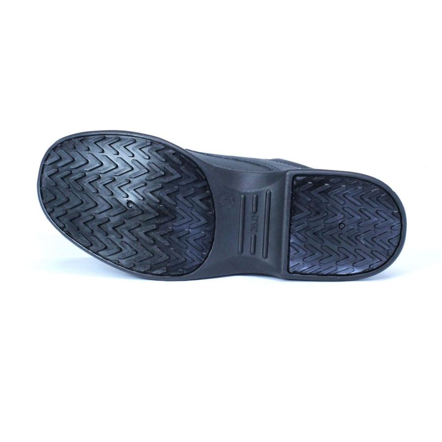 安全靴 ハイパーV 9000 鉄先芯 滑らない靴 スニーカー メンズ 黒 紐靴