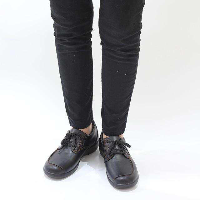 【極美品】◾️joya◾️コンフォートシューズ◾️RELAX◾️厚底◾️レザー◾️ブラック TOPAZ（トパーズ） モア TOPAZ MORE TZ-1410 レディースシューズ