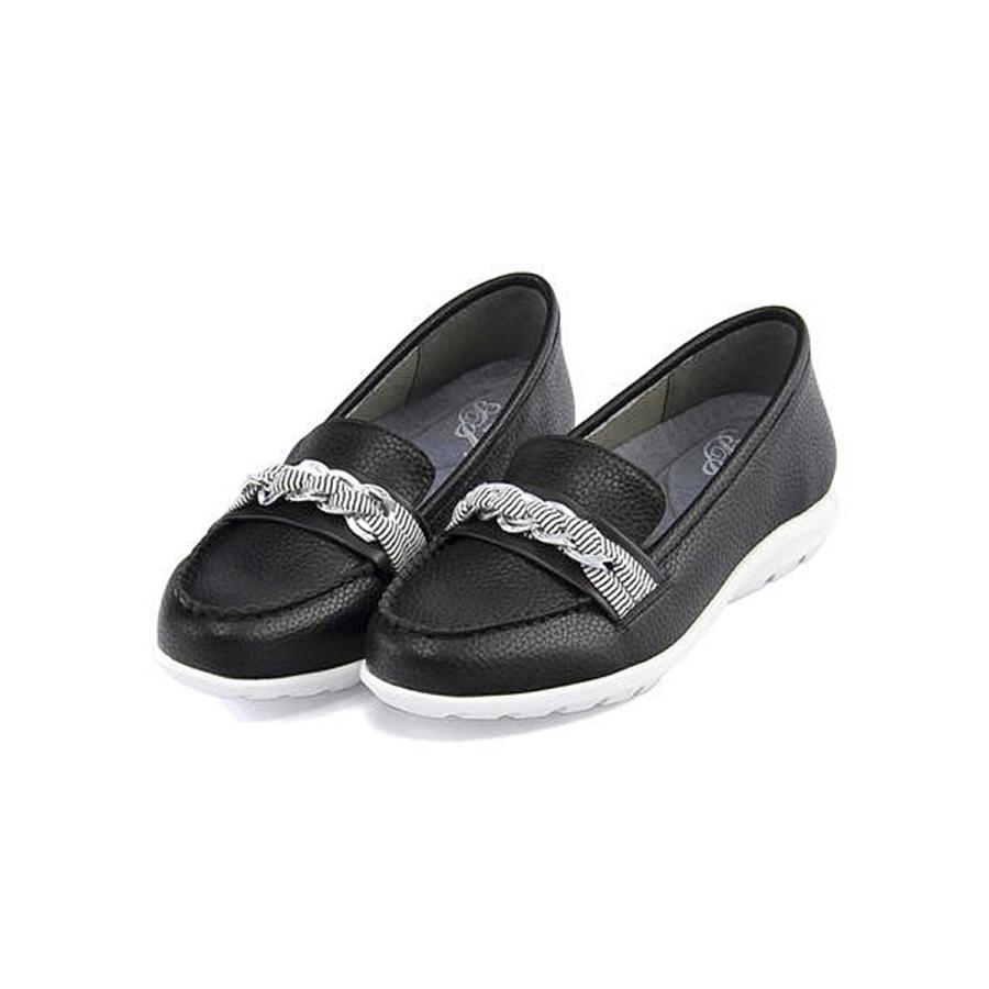 モカシン スリッポン インヒール ぺたんこ レディース 美脚 ジェリー