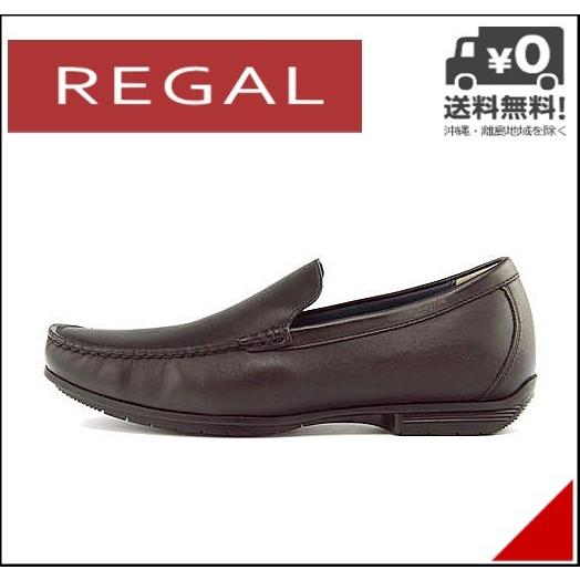 リーガル ビジネスシューズ スリッポン メンズ 本革 EE REGAL 56HRAF ブラック