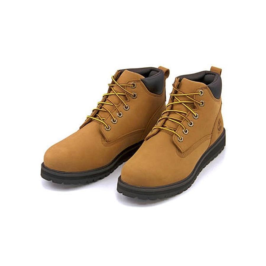 timberland chukka orange