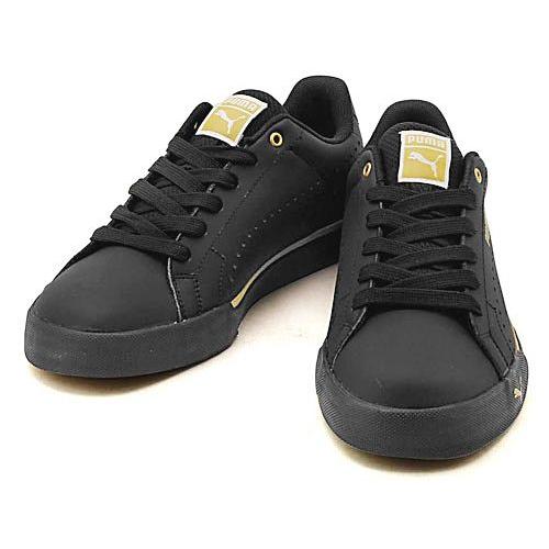 プーマ スニーカー レディース Puma ゲームポイント J Bg 限定モデル 3511 12 ブラック ゴールド 売れ筋 シューズダイレクト Yahoo 店 通販 Yahoo ショッピング