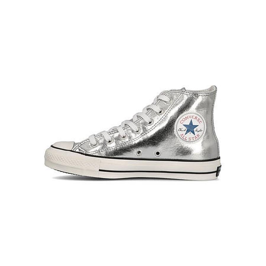コンバース ハイカット スニーカー レディース オールスター100シャイニーメタリックhi All Star 100 Shinymetallic Hi Converse 1sc252 シルバー シューズダイレクト Yahoo 店 通販 Yahoo ショッピング