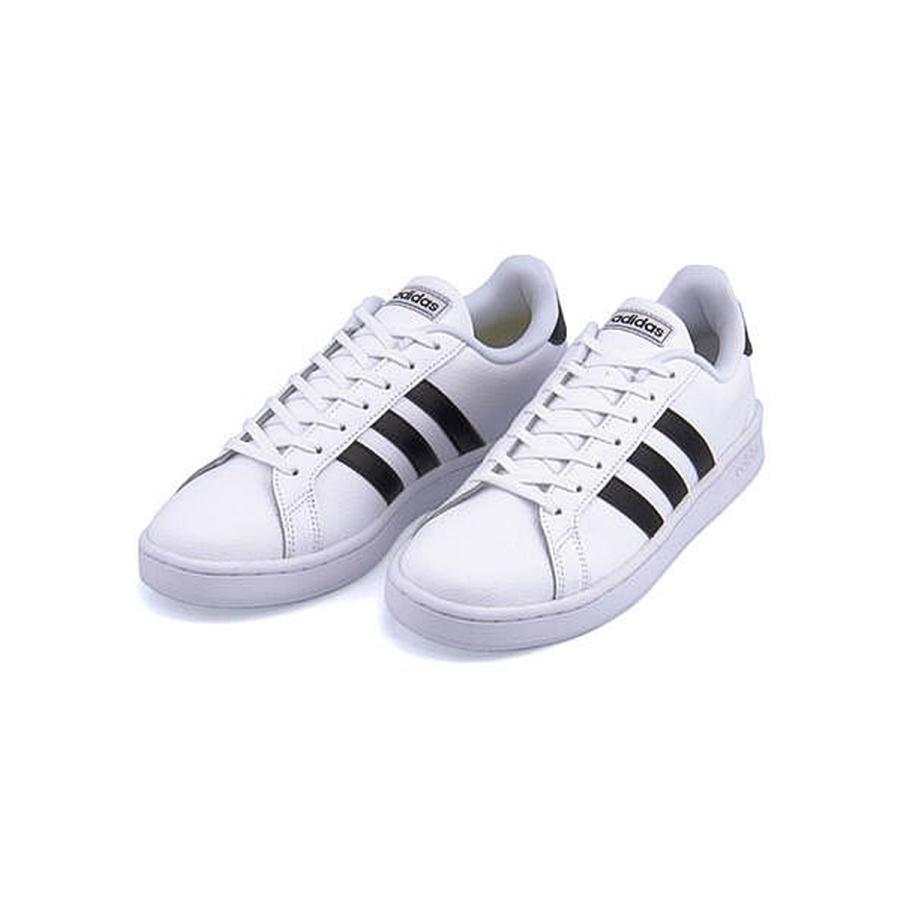 アディダス ローカット スニーカー メンズ グランドコートレザーu Grandcourt Lea U Adidas F ランニングホワイト コアブラック R シューズダイレクト Yahoo 店 通販 Yahoo ショッピング