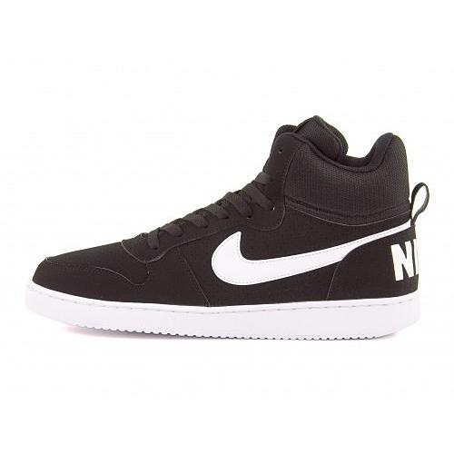 ナイキ ハイカット スニーカー メンズ コートバーロウ ミッド Sl Court Borough Mid Sl Nike 8445 ブラック W シューズダイレクト Yahoo 店 通販 Yahoo ショッピング