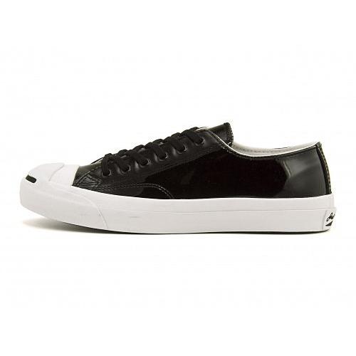 コンバース メンズ ローカット スニーカー ジャックパーセル エナメル レザー Jack Purcell Enamel Leather Converse 1ck400 ブラック シューズダイレクト Yahoo 店 通販 Yahoo ショッピング