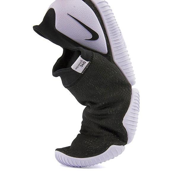 ナイキ スリッポン スニーカー メンズ アクア ソック 360 軽量 Aqua Sock 360 Nike 5105 ブラック ブラック ホワイト ホワイト シューズダイレクト Yahoo 店 通販 Yahoo ショッピング