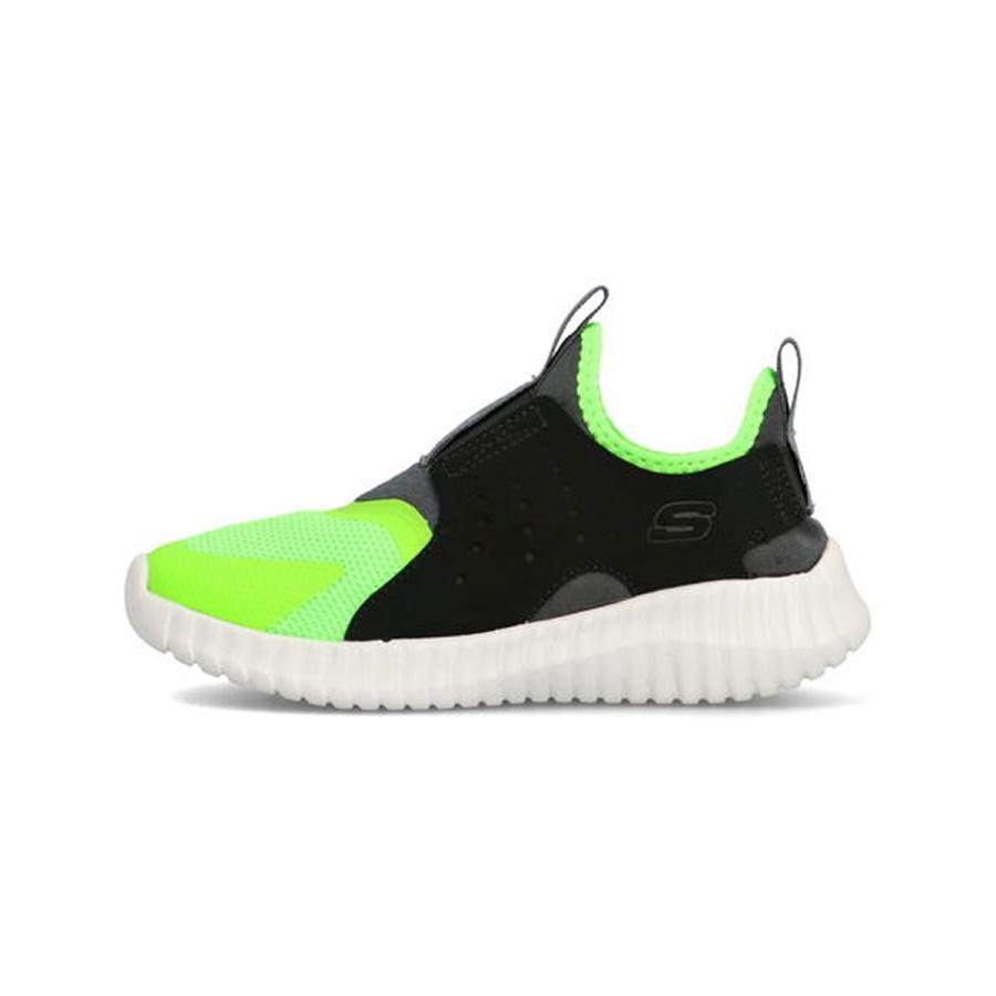 Skechers スケッチャーズ Elite Flex Rolvo キッズスニーカー 超軽量 エリートフレックスロルヴォ l Bklm ブラック ライム シューズダイレクト Yahoo 店 通販 Yahoo ショッピング