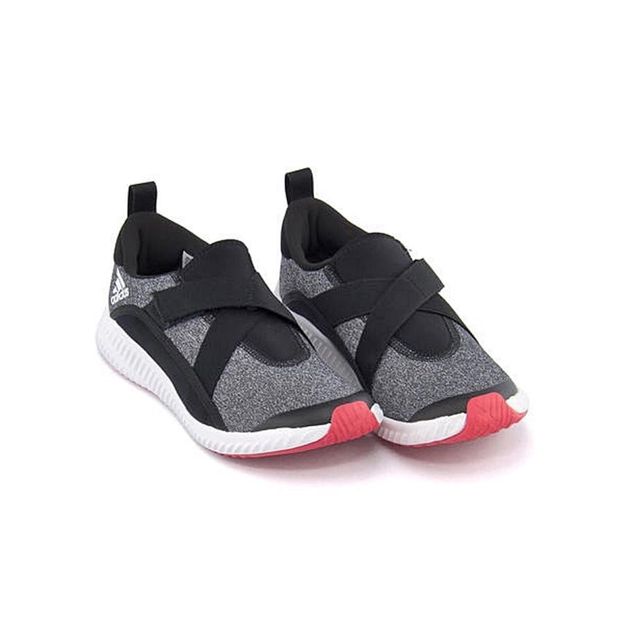 アディダス スリッポン スニーカー 女の子 キッズ 子供靴 限定モデル 軽量 Fortaslipon K Adidas Cq0059 コアブラック R リアルコーラル シューズダイレクト Yahoo 店 通販 Yahoo ショッピング
