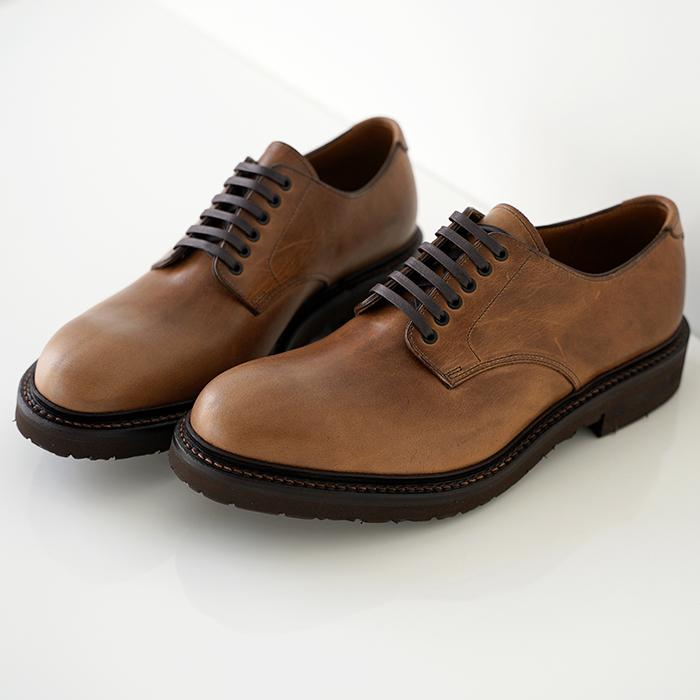 chausser（ショセ） プレーントゥ レースアップ シューズ C-7059