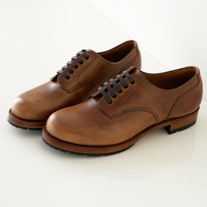ショセ クロムエクセルレザー 靴  plus by chausser プリュス バイ ショセ レースアップ シューズ PC-5021 chromexcel natural レディース 靴