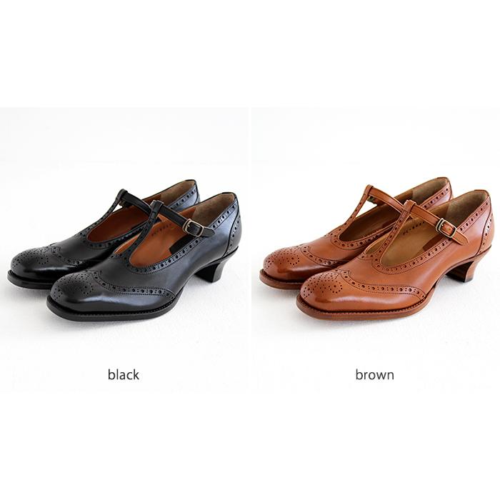plus by chausser プリュス バイ ショセ Tストラップパンプス PC-5054 