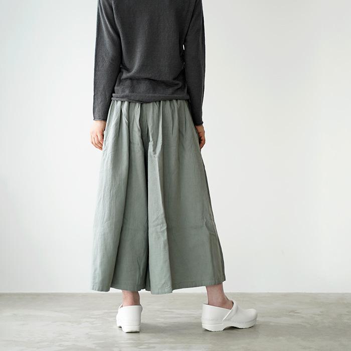 ヂェン先生の日常着 キュロットワイドパンツ 31110402 ヂェン先生の日常着 キュロットワイドパンツ 31110402