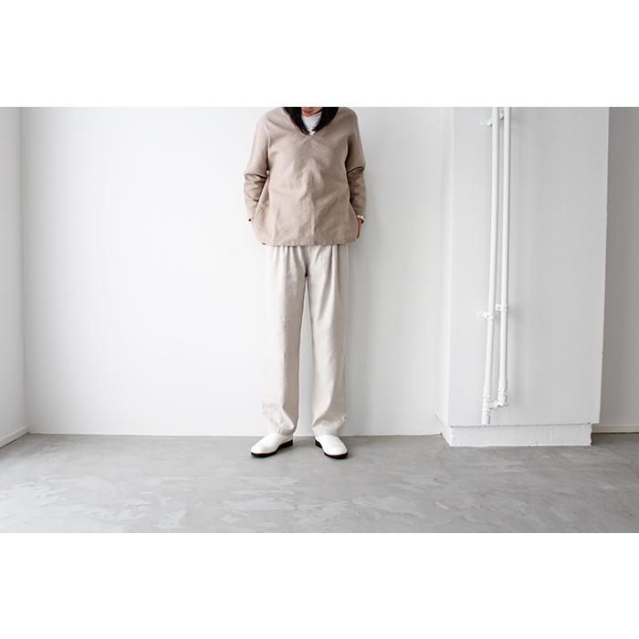 evam eva エヴァムエヴァ silk linen pants シルク リネン evam eva エヴァムエヴァ silk linen pants シルク リネン