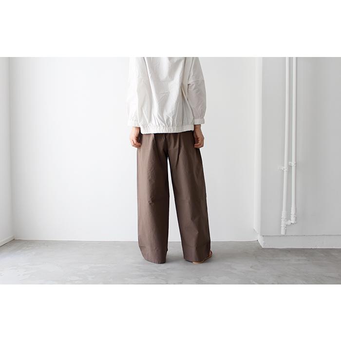 evam eva（エヴァムエヴァ） cotton wide pants コットン ワイド