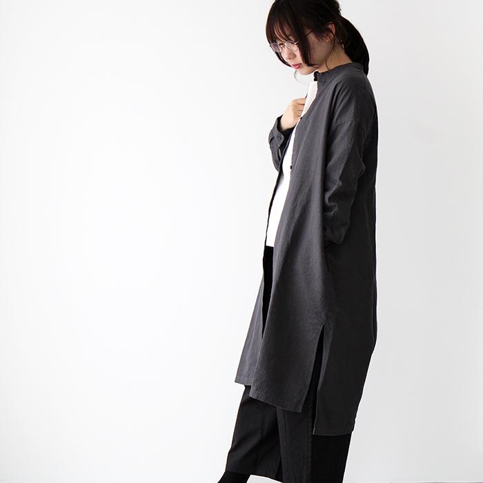 エヴァムエヴァ ワンピース evam eva ウォーター リネン シャツ ワンピース water linen shirts one-piece E231T044 レディース｜shoesgallery-hana｜05