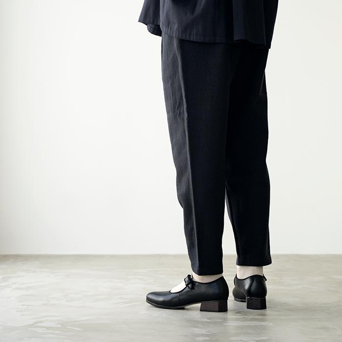 エヴァムエヴァ パンツ evam eva タック パンツ tuck pants E233T110 レディース｜shoesgallery-hana｜07