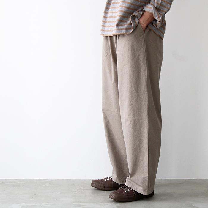 evam evaコットンニットパンツ evam eva エヴァムエヴァ パンツ コットン ワイド cotton wide
