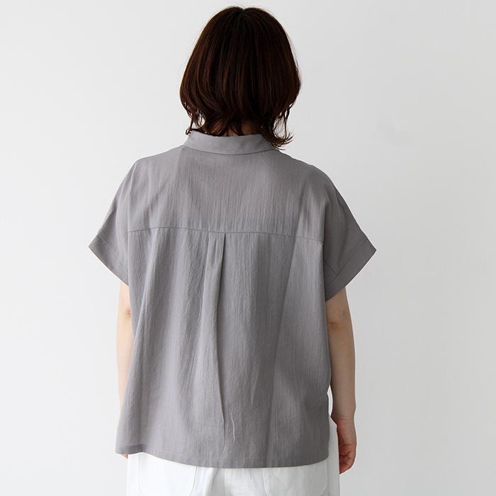 エヴァムエヴァ シャツ evam eva コットン スクエア シャツ cotton square shirt E231T194 レディース｜shoesgallery-hana｜13