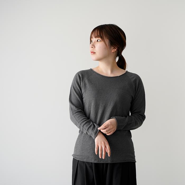 evam eva（エヴァムエヴァ） プルオーバー ウォッシャブル リネン プル