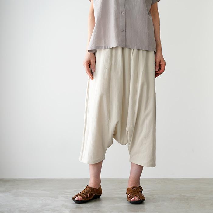 最終値下げ【美品】evam eva エヴァムエヴァ　イージー サルエルパンツ 最終値下げ【美品】evam eva エヴァムエヴァ イージー サルエル