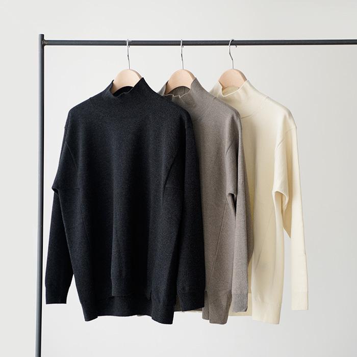 evam eva（エヴァムエヴァ） wool turtleneck ウール タートルネック