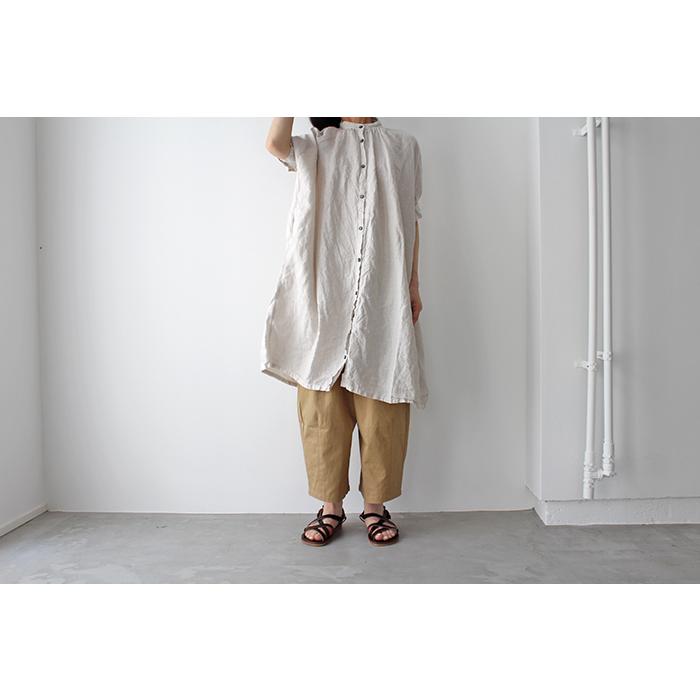 Honnete オネット H Slv No Collar Op ハーフスリーブ ノーカラーワンピース Ho Op5 レディース Honnete Nocollarop Hana Online Shop Yahoo店 通販 Yahoo ショッピング