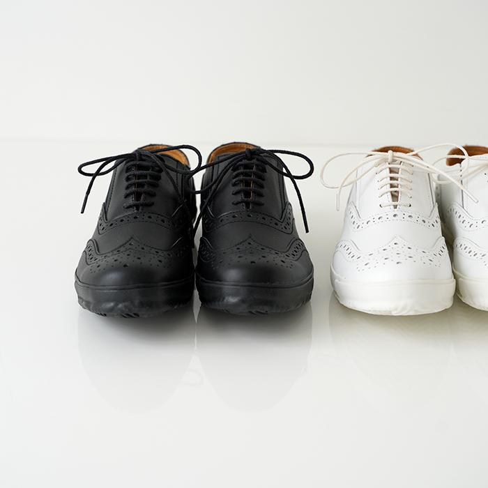 chausser ses amis セザミ ウイングチップレザースニーカー SA chausser ses amis セザミ ウイングチップレザースニーカー SA