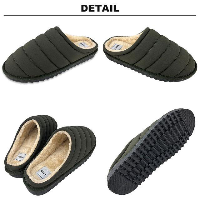 サンダル サボサンダル メンズ サボ スリッポン クロッグ スリッパ オフィスサンダル クッション性 かかとなし ボア ファー Dect ブランド 2233 Shoes Grind 通販 Yahoo ショッピング