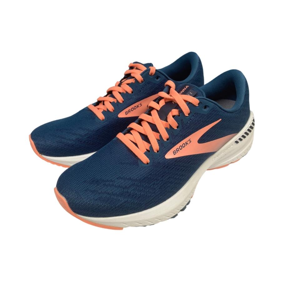 ランニングシューズ レディース ブルックス Brw 31 ネイビー サーモンピンク Brooks マラソン ジョギング トレーニング 靴 女性用 軽量 スニーカー セール Brooks31nbsp シューズdyヤフー店 通販 Yahoo ショッピング
