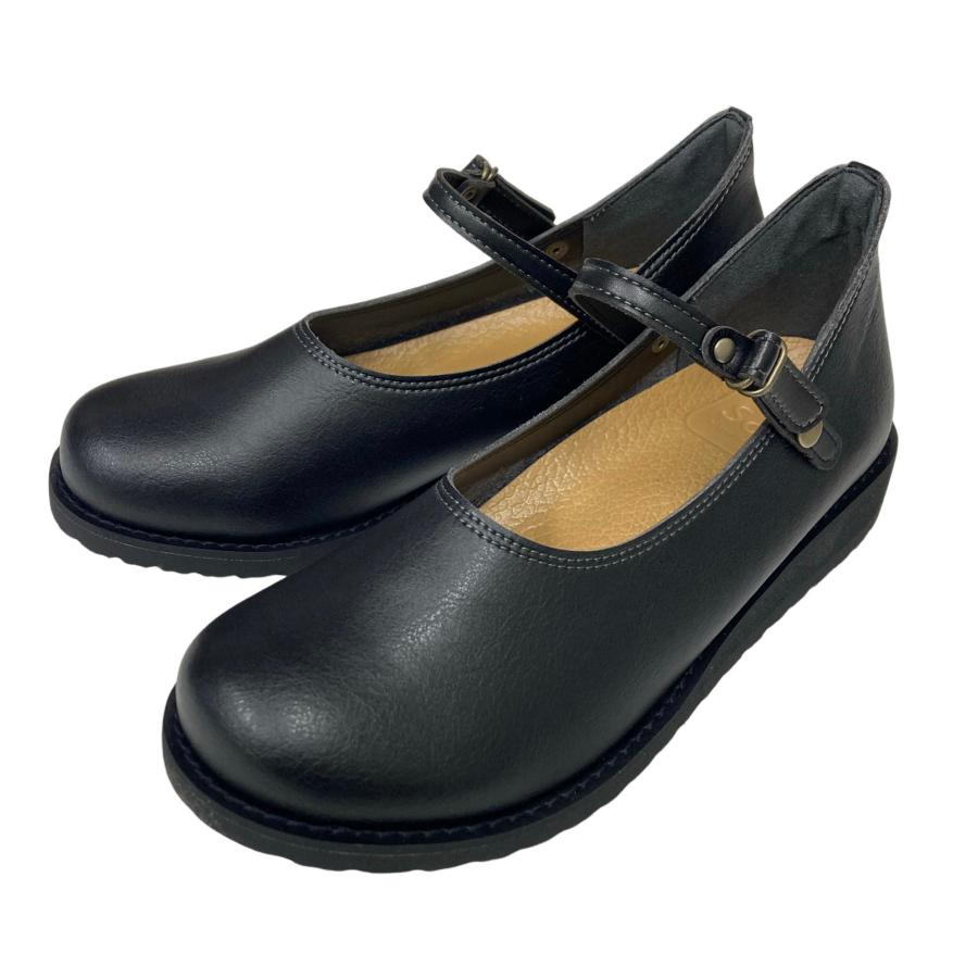2WAY コンフォートシューズ やさしい靴工房 Belle&Sofa PLANT ブラック