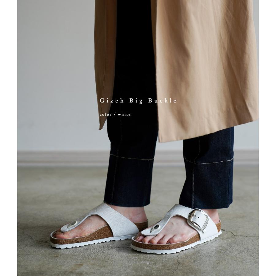 ビルケン サンダル レディース ホワイト 白 ギゼー ビッグバックル トングサンダル ナロー幅 BIRKENSTOCK Gizeh Big Buckle NL White HEX 1018885 ★｜shoeshouse92qatari｜15